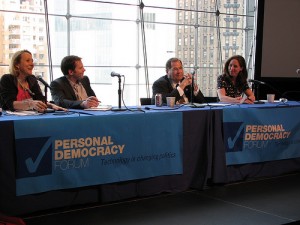 Jerry Nadler joins Esther Dyson, Jamie Heywood and Susannah Fox to talk about "From Participatory Politics to Participatory Medicine" at Personal Democracy Forum 2009 