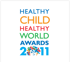 Healthy Child, Health World Awards logo