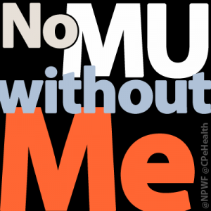 No MU without ME badge