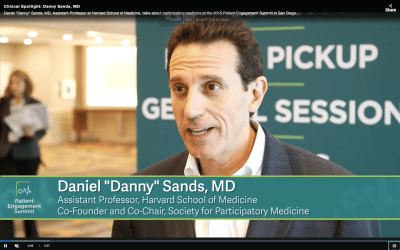 Dr. Danny Sands explains what participatory medicine is and isn’t (great 5 minute video)