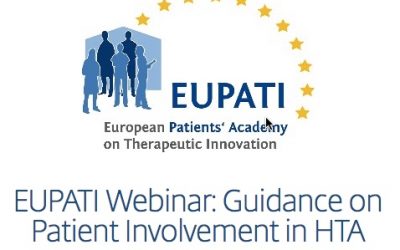 Webinar today, 11am ET: Increasing patient involvement in assessing new treatments