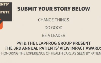 How to participate in the 2017 Patients’ View Impact Awards #PVImpact17