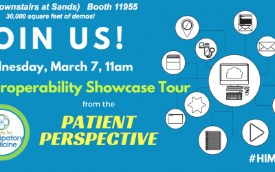 Join SPM’s “Patient Perspectives” interop tour at #HIMSS18 (11 am Weds)