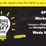 Join SPM’s workshop May 16 at “What’s The Fix?” at Dell Medical School. Free registration!