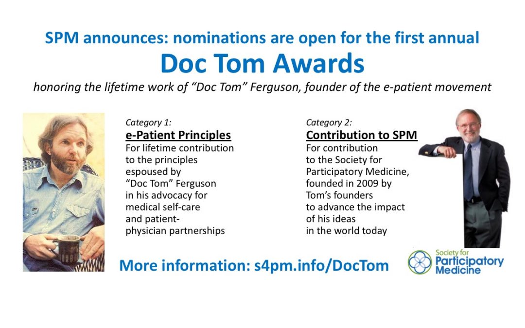 Announcing SPM’s new Doc Tom Awards. Nominations are open!