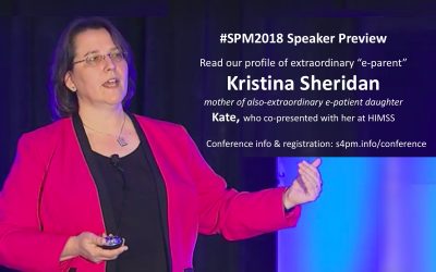 #SPM2018 speaker Kristina Sheridan: Leveraging the data of patients’ stories