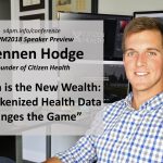 #SPM2018 speaker preview – Brennen Hodge: “Health is the New Wealth”