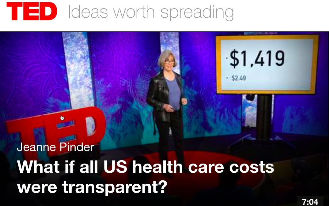 SPM member Jeanne Pinder on TED home page