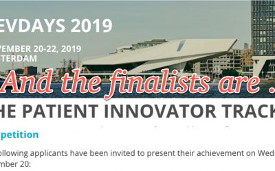 FHIR #DevDays announces Patient Innovator Track finalists: two companies, two patients!