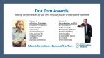 Call to action! Second annual Doc Tom award nominations now being accepted!